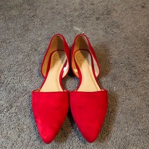 Hot Red Flats.